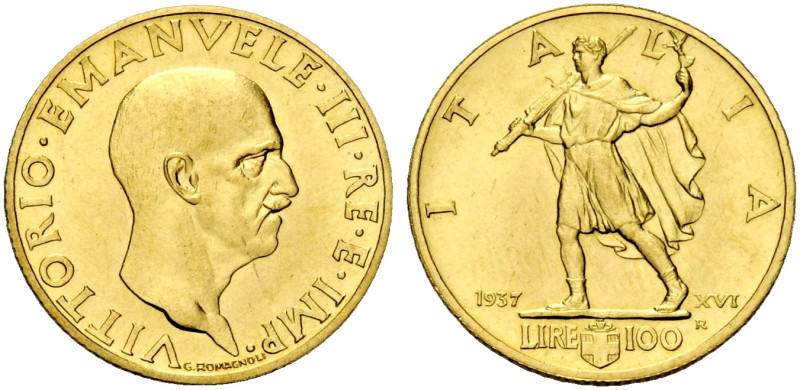 Savoia. Vittorio Emanuele III re d'Italia, 1900-1946 

Da 100 lire 1937/XVI, A...