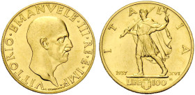 Savoia. Vittorio Emanuele III re d'Italia, 1900-1946 

Da 100 lire 1937/XVI, AV. Pagani 651. MIR 1120a. Friedberg 36.
Rarissima. q.Fdc

Ex asta V...