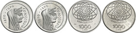 Savoia. Repubblica Italiana, dal 1946. Monetazione in lire, 1946-2001.

Da 1000 lire 1970 Prova, AR. Da 1000 lire, AR. Centenario Roma Capitale. Gig...