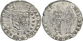 Urbino. Francesco Maria II della Rovere, 1574-1624 

Da 2 sedicine, AR 2,87 g. FRA MARIA II – VRB DVX VI ET C Stemma coronato e circondato dal colla...