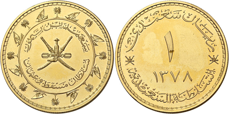 Oman. Sai’d bin Taimur, 1932-1970 

Saidi rial 1959. Friedberg –.
q.Fdc

Ex...