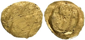 Celts Boi Central Europa 1/24 Stater ND 200-101BC, STRADONICE Athena Alkidemos Type, Kostial#37, Paulsen OK#Pl.7,147 , Au. 0,29g 5mm
VF