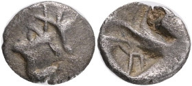 Asia Minor - Lycia - Uncertain Dynasty - AR Obol 5th century BC, Wild boar / Incusum (S. -.- / SNG von Aulock 4047) Silver 0,27 g
VF