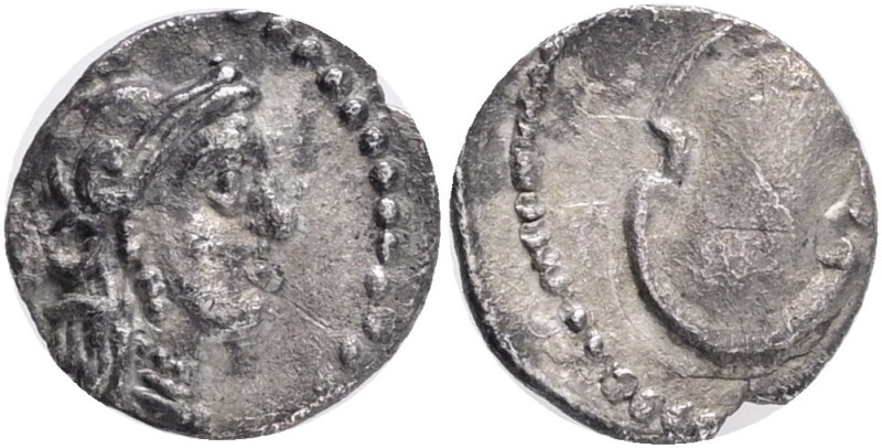 CILICIA.Tarsos.Balakros.(333-323 BC).Obol.Obv : Helmeted head of Athena right.Re...