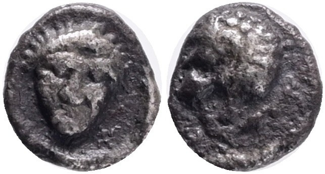 SATRAPS OF CARIA. Hekatomnos, 395-377 BC. Tetartemorion Mylasa circa 390-380 BC....