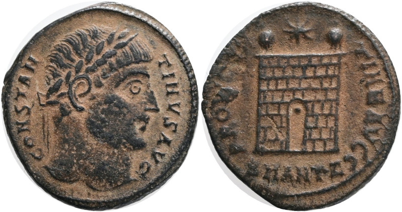 CONSTANTINE I. 307-337 AD. AE . Antioch mint,Obv.: CONSTANTINVS AVG, laureate he...