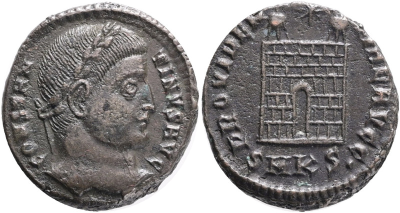 Constantinus I the Great AD 306-337. Cyzicus Follis Æ 17mm., 2,43g. CONSTANTINVS...