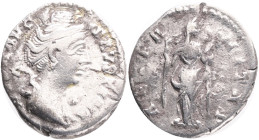 Faustina old 141 CE, Denarius RIC 346 Silver 2,38g 16 mm mint Roma
VF