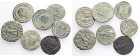 Lot 7 coins Antika Roman Empire cooper , bronz not cleaned
VF