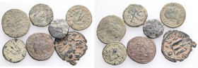 Lot 7 coins Antika Roman Empire cooper , bronz not cleaned
VF
