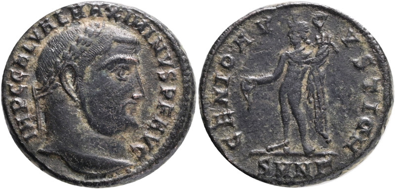 MAXIMINUS II. 310-313 AD. Nicomedia mint.AE Follis.Obv.: IMP C GAL VAL MAXIMINVS...