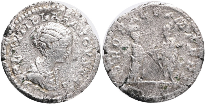Plautilla 202-205 CE Denarius , RIC 362 Silver 2,51g 18 mm mint Roma
VF