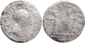 Plautilla 202-205 CE Denarius , RIC 362 Silver 2,51g 18 mm mint Roma
VF