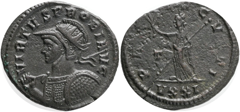 PROBUS Antoninian Ticinium PAX AVGUST, RIC V/517 Bronze 3.90g 24 mm mint Ticiniu...