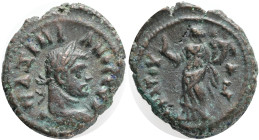 Roman Provincial Coins, Egypt,Alexandria, Maximianus Herculius 286-305, Billon Tetradrachm.Obv: ΜΑΞΙΜΙΑΝΟϹ ϹΕΒ; laureate, draped and cuirassed bust of...