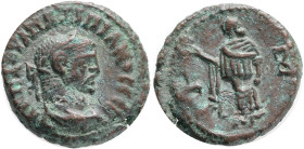 Roman Provincial Coins, Egypt,Alexandria, Maximianus Herculius. First reign, AD 286-305. BillonTetradrachm. Laureate, draped, and cuirassed bust right...