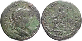 Roman Provincial Coins, MOESIA INFERIOR, Marcianopolis. Elagabalus. AD 218-222. Julius Antonius Seleucus, consular legate. Laureate and cuirassed bust...