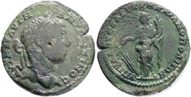 Roman Provincial Coins, MOESIA INFERIOR, Marcianopolis. Elagabalus. AD 218-222. Obv: AYT K M AYPHΛI ATΩNEINOC AYΓ. Laureate, draped and cuirassed bust...