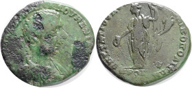 Roman Provincial Coins, MOESIA INFERIOR, Nicopolis ad Istrum. Diadumenian. As Caesar, A.D. 217-218. Æ. Statius Longinus, magistrate. M OΠEΛΛI ΔIAΔOVME...