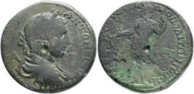 Roman Provincial Coins, MOESIA INFERIOR, Nicopolis ad Istrum. Elagabalus. AD 218-222. Novius Rufus, legatus consularis.Obv: ΑΥ(Τ) Κ Μ ΑΥΡ(Η) ΑΝΤΩΝΕΙΝΟ...