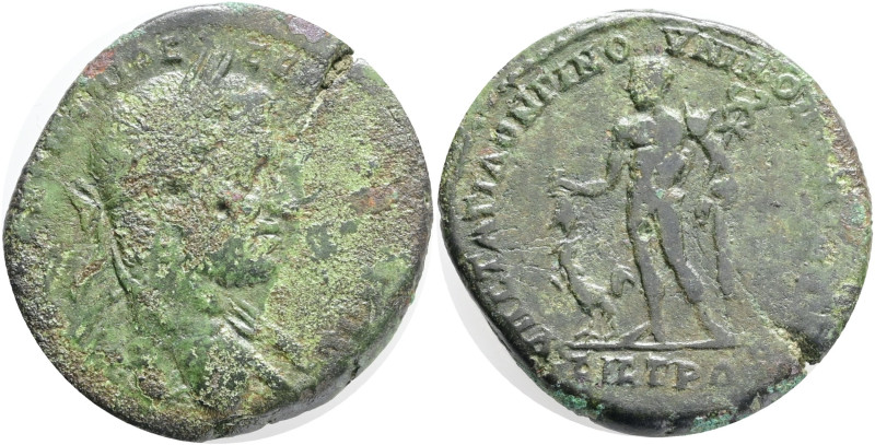 Roman Provincial Coins,MOESIA INFERIOR, Nicopolis ad Istrum. Macrinus. AD 217-21...