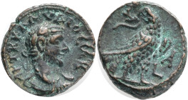 Roman Provincial EGYPT. Claudius II Gothicus, 268-270 AD. Potin Tetradrachm yr. 1 (268/9 AD). Laureate draped bust / Eagle standing with wreath. K&G.1...