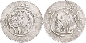 Bohemia VLADISLAUS I. 1 Denar, ND, (1120-1125), Cach#559 Billon 0,73g, 17 mm 
VF