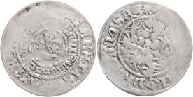 Bohemia VLADISLAV II. Prague Groschen, ND, (1471-1516) , typ Há#VII., Ag. 2,33g, 27mm Kutná Hora (Kuttenberg) 
VF