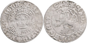 Bohemia VLADISLAV II. Prague Groschen , ND, (1471-1516), typ Há#XI., Ag. 2,59g, 28mm, Kutná Hora (Kuttenberg)
VF