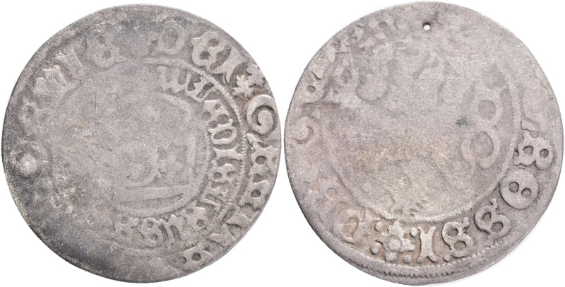 Bohemia VLADISLAV II. Prague Groschen , ND, (1471-1516),.,RR!, typ Hás#XXIII, Ag...