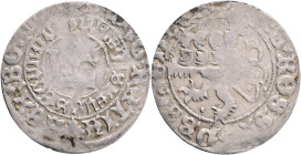 Bohemia VLADISLAV II. Prague Groschen , ND, (1471-1516), ,RR!, typ Hás#XXIII, Ag. 2,19g, 26mm Kutná Hora (Kuttenberg)
VF