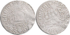 Bohemia VLADISLAV II.Prague Groschen, ND, (1471-1516) , typ HÁS XXIVb/1, Ag. 2,48g, 27mm Kutná Hora (Kuttenberg) EXTREMY RARE! RRR
VF