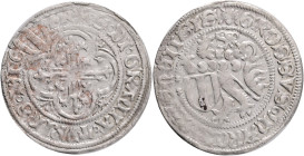Germany Sachsen 1 Schildgroschen ND FRIDRICH II.,FRIDRICH IV., SIGISMUND 1428-36 mint Freiberg, Krug#980, Ag. 2,16g 27mm
VF