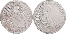 Germany Sachsen Schildgroschen ND FRIEDRICH II. 1428-36, Freiberg, Krug#709 Ag. 2,48g , 27mm
VF