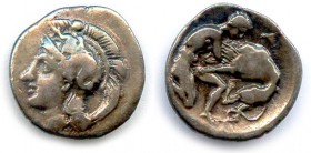 CALABRIA - TARENTUM 380-334 B.C
Diobole