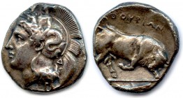 LUCANIA - THURIUM 400-350 B.C
Tetradrach