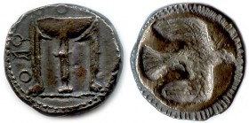BRUTTIUM - CROTON 550-480 B.C
Nomos