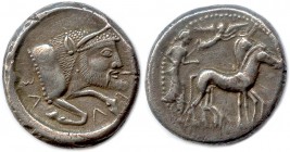 SICILY - GELA Before 466 B.C
Tetradrachm