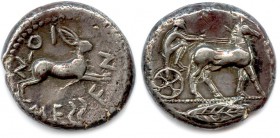 SICILY - MESSINA 480-461 B.C
Tetradrachm