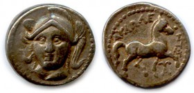 PEONIA - AUDOLEON 315-286 B.C
Drachm