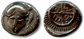 THRACE  - MESEMBRIA 450-350 B.C
Diobole