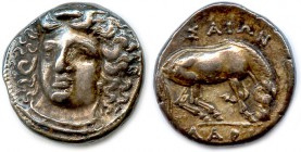 THESSALIA - LARISSA 346-342 B.C
Drachm