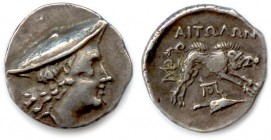 ETOLIA 279-168 B.C
Hemidrachm