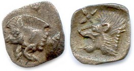 MYSIA - CYZIC 475-400 B.C
Tetartemorion