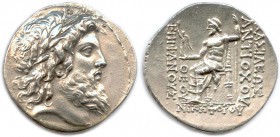 KINGDOM OF SYRIA - ANTIOCHUS IV Épiphane 175-164 B.C
Tetradrachm