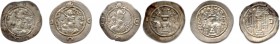 SASANIAN KINGDOM
Three drachms coins in Silver