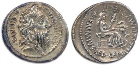 MEMMIA C. Memmius C.F. 56 B.C
Denarius