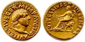 VITELLIUS Aulus Vitellius Germanicus 19 avril - 22 décembre 69
Aureus