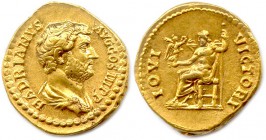 HADRIAN Publius Aelius Hadrianus 11 août 117 - 10 juillet 138
Aureus