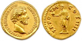 DIVUS ANTONINUS PIUS Titus Aelius Hadrianus Antoninus 25 février 138 - 7 mars 161
Aureus